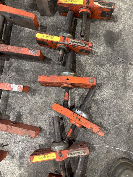 2.5&quot; DAHLSTROM ROLLFORMER PARTS, SHAFT ARBORS, GEARS, SIDE PASSES &amp; MORE: STOCK #22621