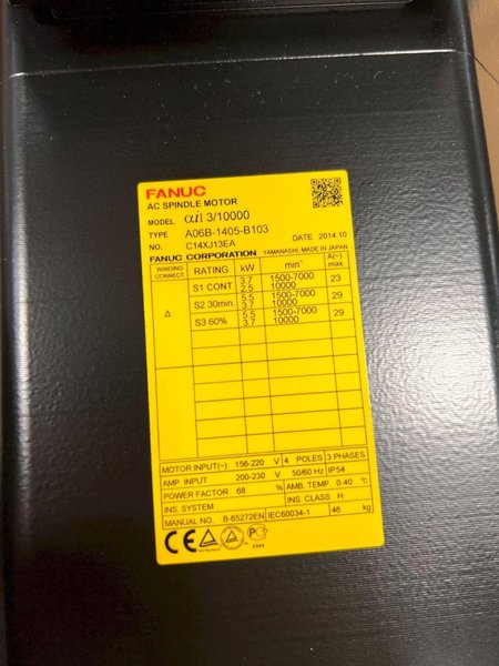 FANUC A06B-1405-B103 WITH BOX NEW
