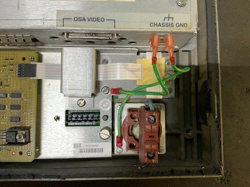 SIEMENS CINCINNATI 6.5”X8.5” SCREEN ACRAMATIC A2100 CNC CONTROL STATION AND DISPLAY PANEL  -  3-424-2202A01