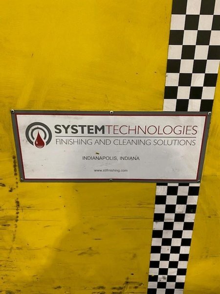 SYSTEM TECHNOLOGIES MODEL #CMI-123-480 CLEAN MACHINE HIGH PRESSURE STAINLESS STEEL PARTS WASHER: STOCK #14484