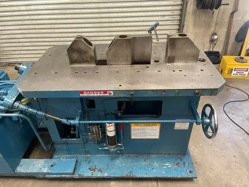 RICHARDS MULTIFORM BBC Horizontal Press Brake 8” x1/2” 25 Ton USA #6589