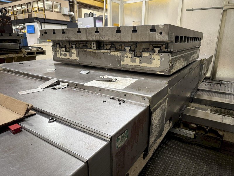 Used, 6&quot; Giddings &amp; Lewis CNC Table Type Horizontal Boring Mill