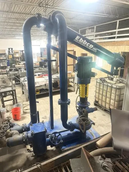 USED 2015 EBBCO MODEL 502 GARNET REMOVAL SYSTEM