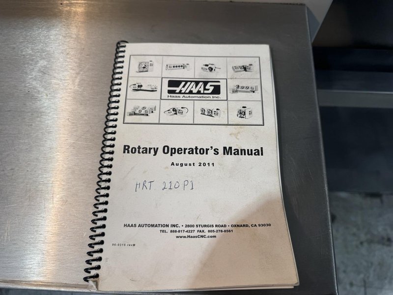 Haas VF-3SS CNC VMC, 2011 – 4 axis, Haas HRT-210 Rotary Table