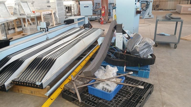 2021 DMS Carlsbad, 12’x15′ Model 3S6-12-15-36, 3 Axis  Overhead Gantry Router 24,000 rpm’s