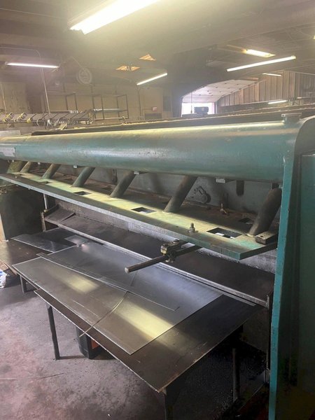 1/4″ x 10′ Chicago Dries &amp; Krump Hydraulic Shear