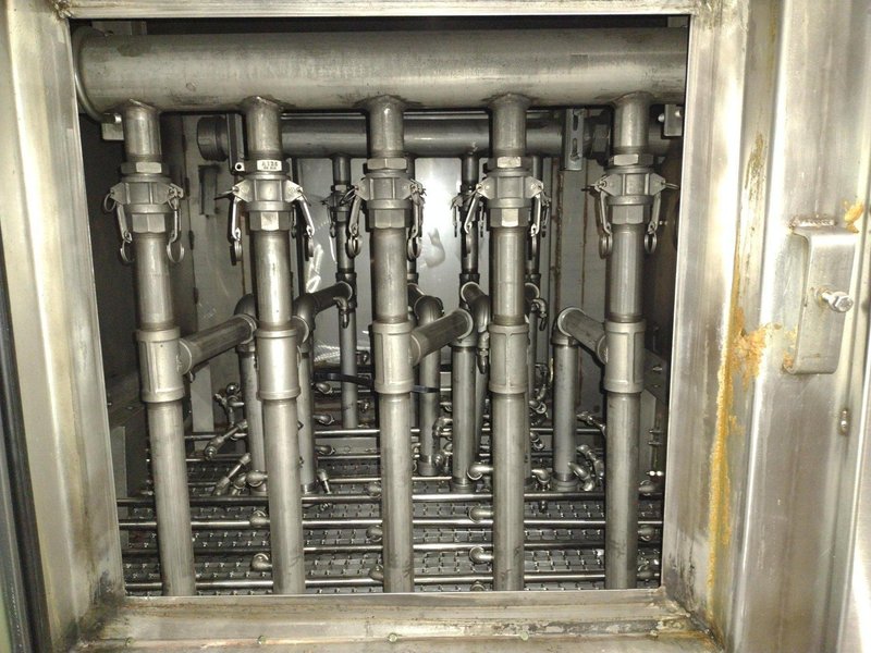 24" WIDE FPI SYSTEMS MODEL #CBW-24 STAINLESS STEEL CONVEYOR TYPER PASS-THROUGH PARTS WASHER: YOBRO #25173