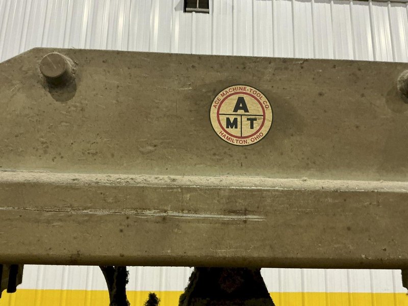 60” AMT ACE MACHINE TOOL BRAKE TOE BENDER: YOBRO #24554
