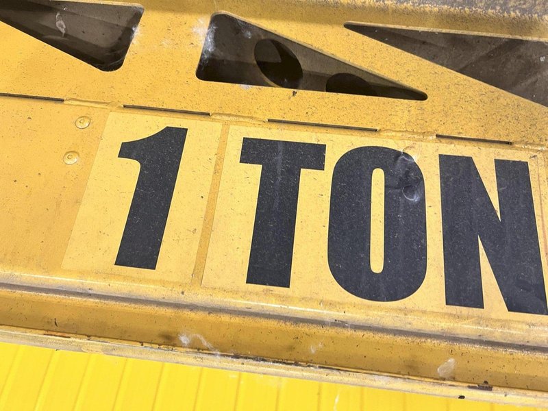 1 TON X 72&quot; KUNDEL 360° FREE STANDING JIB CRANE: STOCK #19511