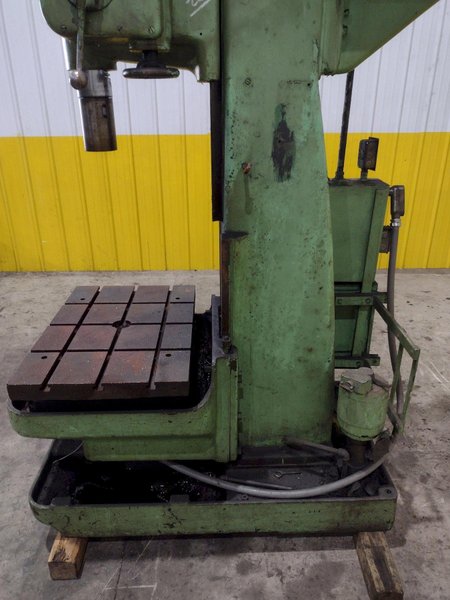 28&quot; CINCINNATI BICKFORD MODEL #3L GEARED HEAD SINGLE SPINDLE  DRILL: STOCK #22815