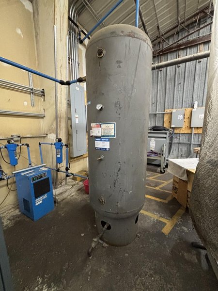 Brunner ENG &amp; MFG Air Tank; Approximately 200 Gal - Auction Item