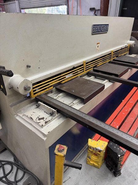 3/16″ x 6′ Birmingham H-0645 Hydraulic Shear, 2004 – Backgauge