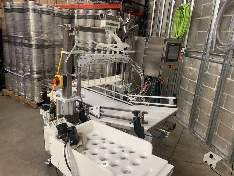 Meheen M6 6-Head Carbonated Bottle Filler – 2019, Clean, Ready to Run