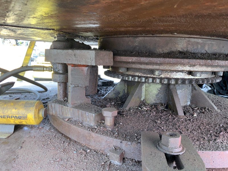 78" CUSTOM ROTARY WELDING TABLE: STOCK #70625