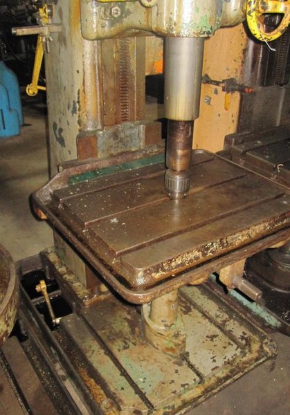 25&#039; CLEEREMAN SINGLE SPINDLE DRILL: STOCK #58636