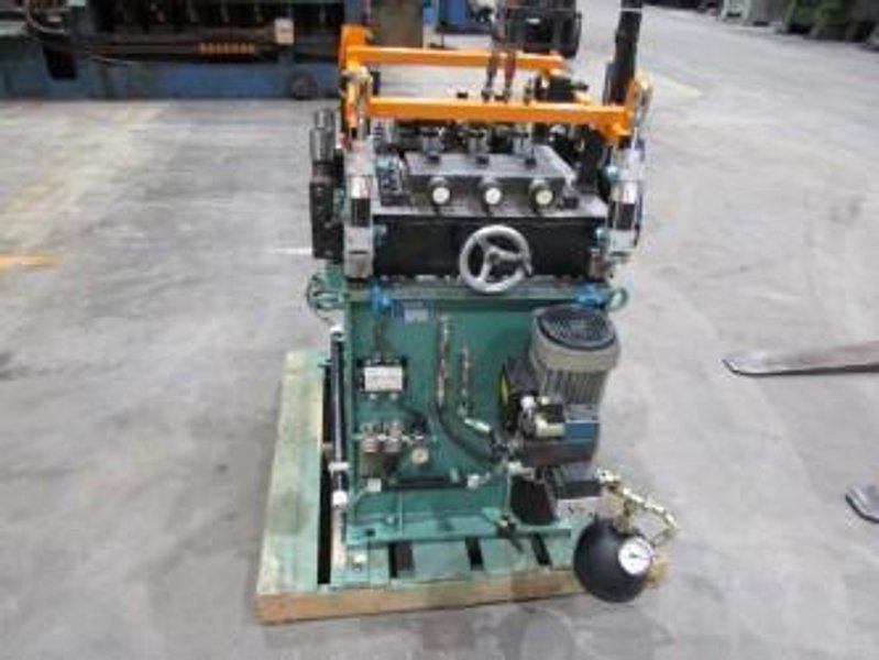 JULIUS MDL. UNO 80 STRIP EDGING/DEBURRING MACHINE