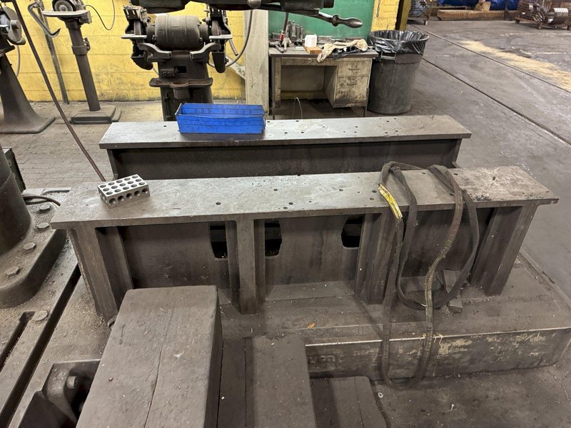 8&#039; X 19&quot; CARLTON RADIAL ARM DRILL. STOCK #1002325