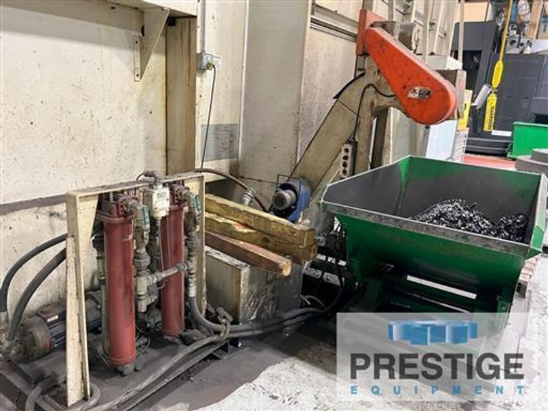 Giddings &amp; Lewis MC-60 6&quot; CNC Table Type Horizontal Boring Mill w/ Pallet Shuttle