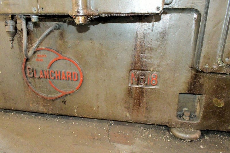 BLANCHARD MODEL 18-42 ROTARY SURFACE GRINDER: YOBRO #23954