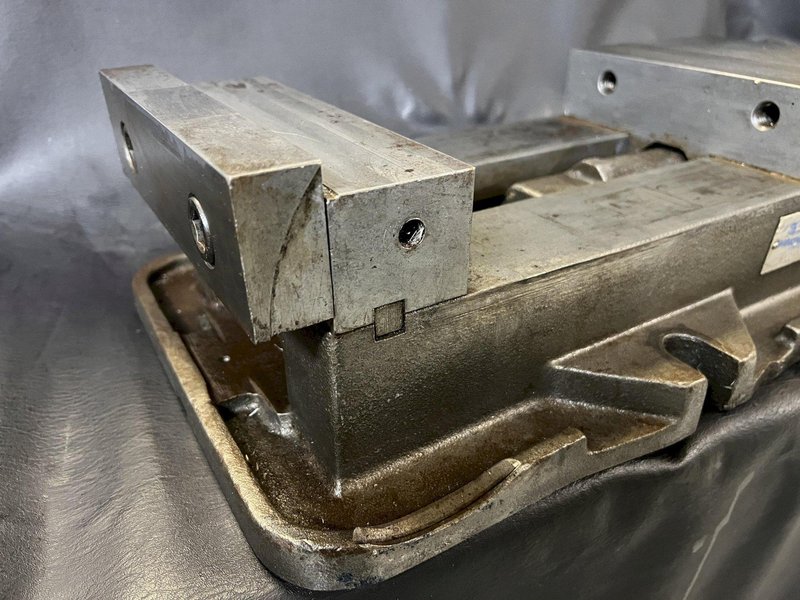 Kurt D80 Used 6" CNC Manual Milling Vise 8" Opening