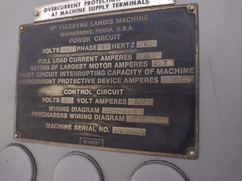 13-3/8&quot; LANDIS RECEDING DIE HEAD PIPE THREADER: STOCK #23478