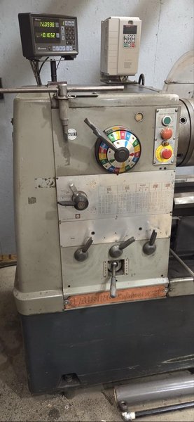 100″ Clausing Colchester 21 Gap Bed Lathe, 1982 – Tailstock, DRO, Steady-Rest, Taper, Aloris Tool Post