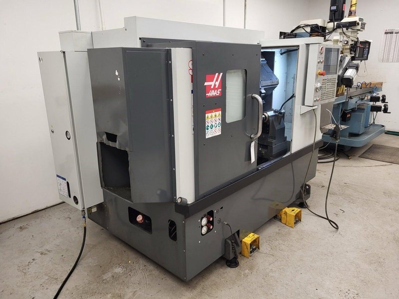 Haas ST-10 CNC Lathe, 2018 – 6.5″ Chuck, 1.75″ Bar, Low Hours – Excellent Condition