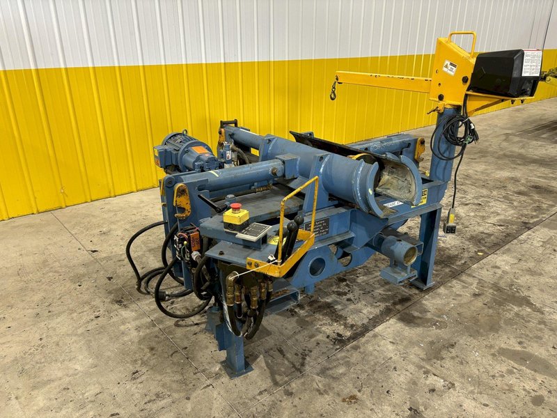 16" TO 25" MEDLEY WHEEL-SHARK HYDRAULIC HORIZONTAL RUN-FLAT TIRE RUBBER PRESS: STOCK #21121