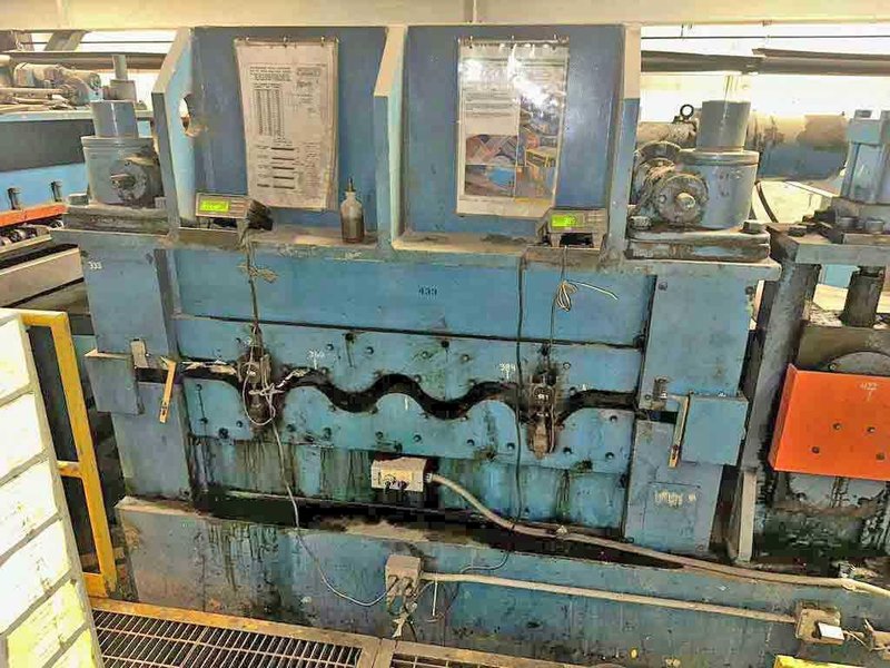 72" x 0.500" x 60,000# Delta Cut To Length Line