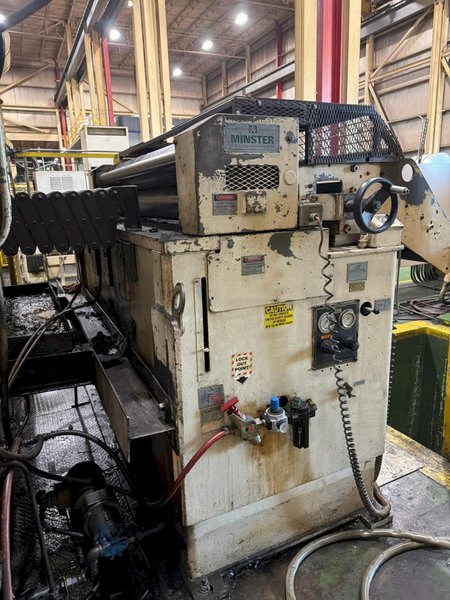 400 TON VERSON #S2-400-168-60, SSDC PRESS, w/MINSTER FEED LINE