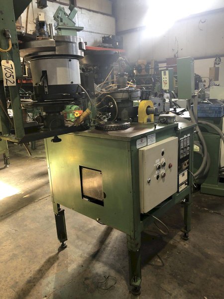 #1015 Kyoei Model SR-15 Micro - Form and Thread Rolling Machine w Sanmei TH1-AV Sems Unit