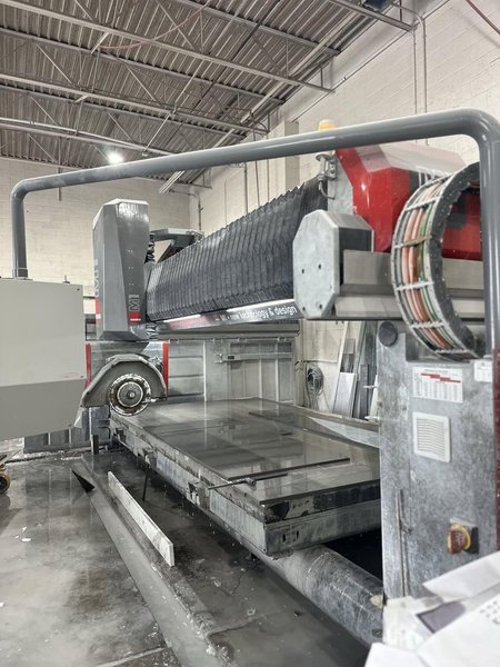 156″ X 78″ Sasso M1 5-Axis CNC Stone Saw and Milling Machine, 2022 – 25 HP Motor