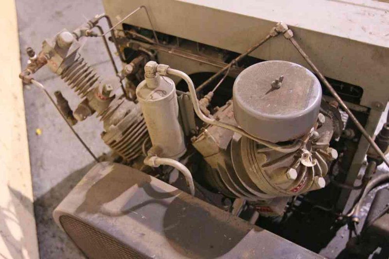 15 HP ATLAS COPCO MODEL 15SABC AIR COMPRESSOR: STOCK #52517