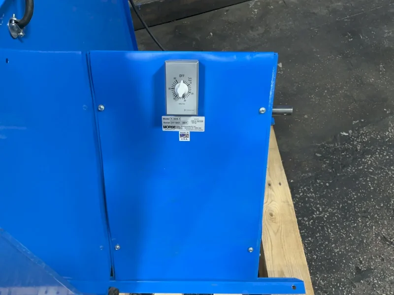 MORSE MANUFACTURING CO. INC. 100 LB. PER CAN SINGLE CAN TUMBLER  -  1-305-1