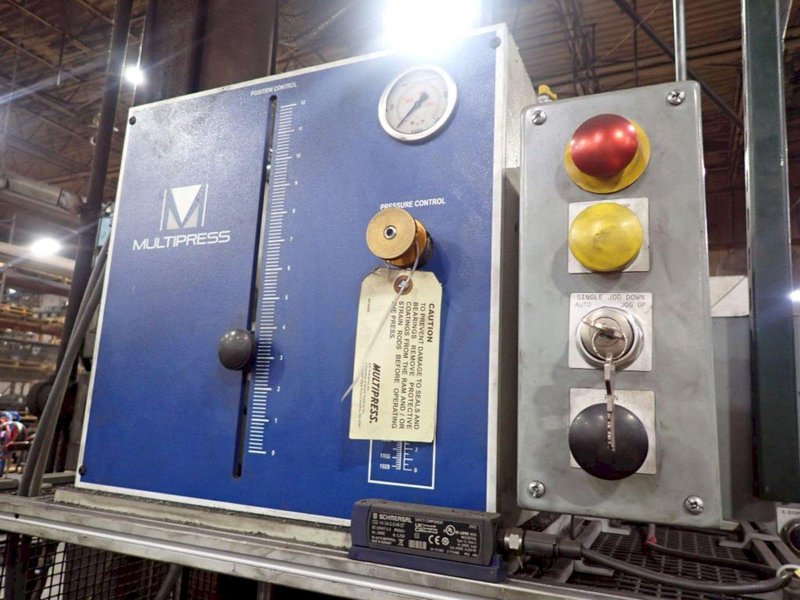 8 TON MULTIPRESS MODEL #M5P-8 HYDRAULIC C-FRAME PRESS: YOBRO #24267