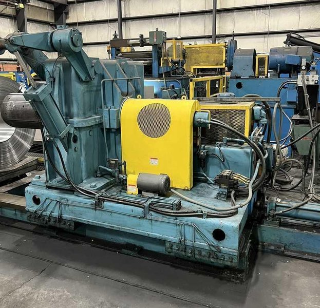 24" x 5.00" x 12,000# Stamco Slitting Line STOCK# 4041