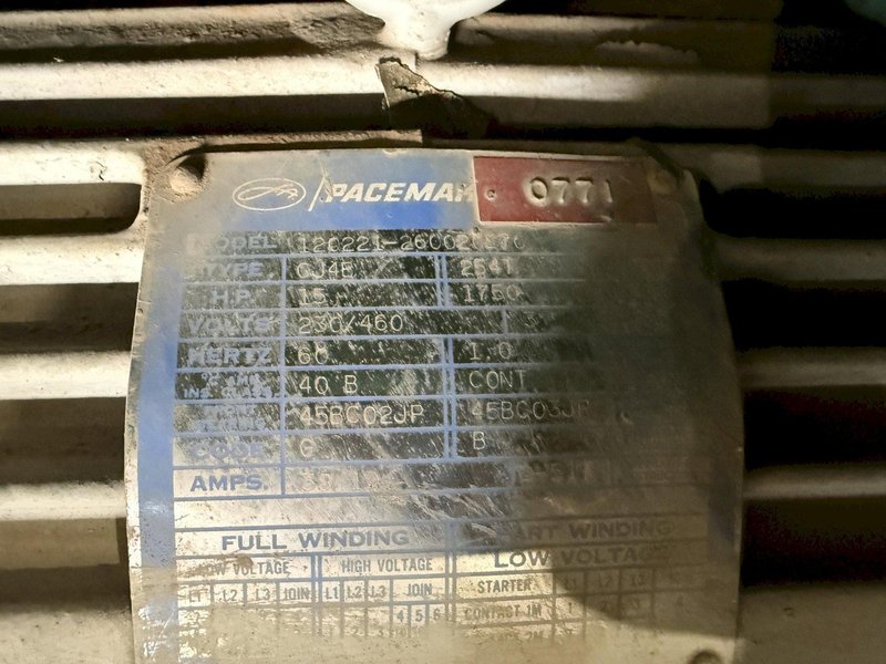 120,000 LBS (60 TON) ARONSON MODEL #G1200 POWERED WELDING POSITIONER: STOCK #15007