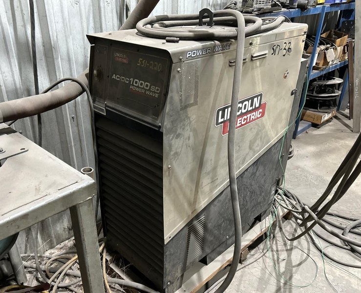 LINCOLN AC/DC 1000SD POWER WAVE SUBMERGED ARC WELDER, NEW 2013: YOBRO #24902