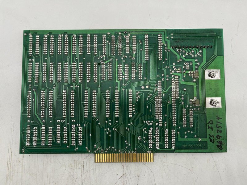 414-0031-001 A HURCO CONTROL BOARD STOCK #16008