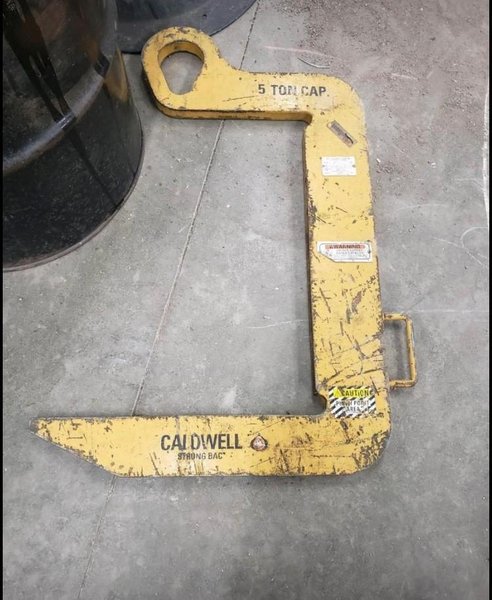 10000# CALDWELL COIL HOOK STOCK# 2628