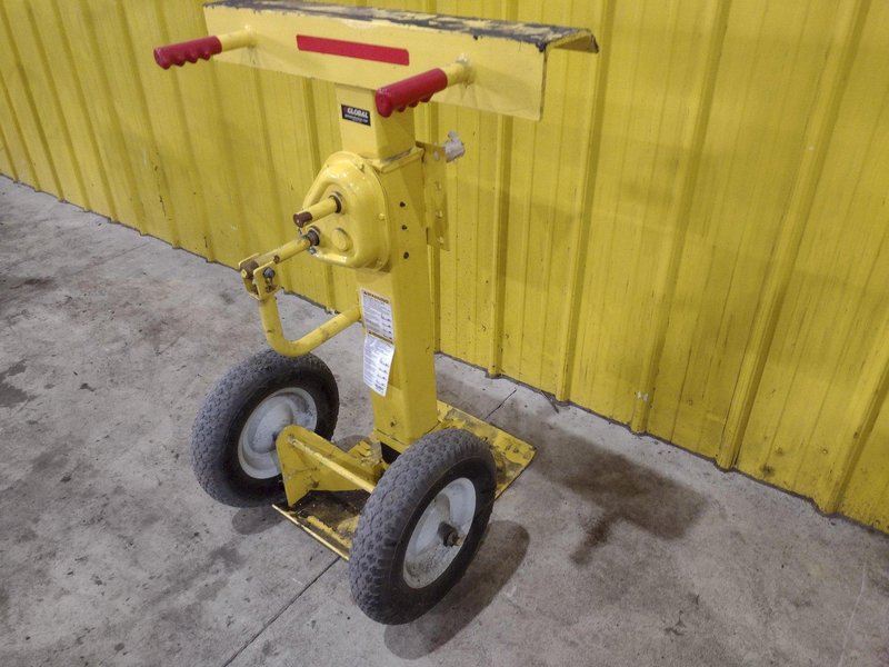 50 TON CJ-BEAM PORTABLE TRAILER LIFTING &amp; STABILIZING JACK: STOCK #22577