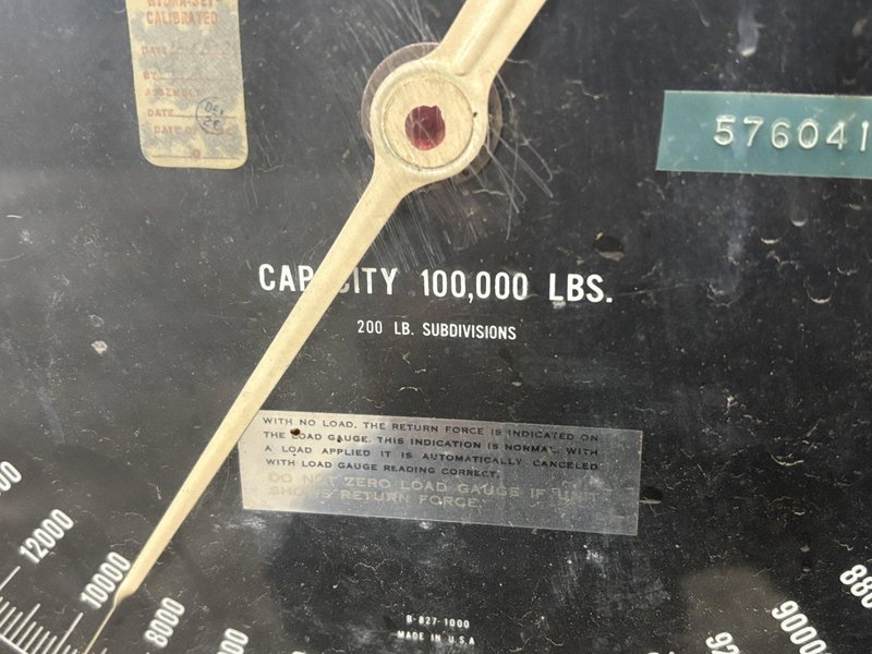 100,000 LBS HYDRA-SET MODEL F LOAD POSITIONER: STOCK #23173