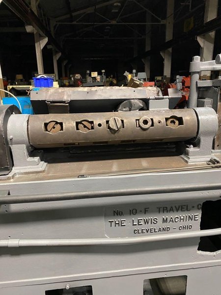 5/8&quot; Lewis Model 10-F Wire Straightening and Cutting Machine (14376)