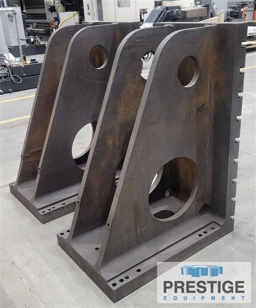 48&quot;  x 24&quot;  x  36&quot; , T-Slotted Angle Plates, Drilled &amp; Tapped Qty 2