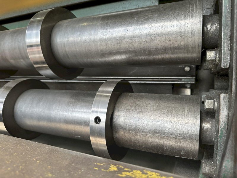 48" ASC SLITTING &amp; CUT-TO-LENGTH (SLEAR) LINE WITH AMS CONTROLS: STOCK #19199