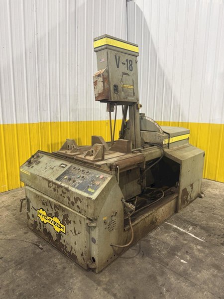 18" X 20" HYD-MECH MODEL V18 SERIES II VERTICAL BAND SAW: STOCK #24965