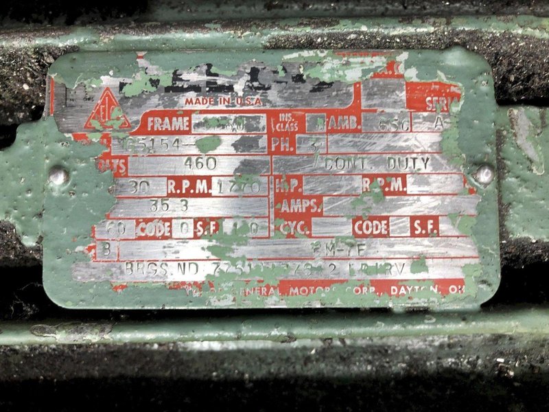 30 HP &amp; 50 TAPER PONTIAC MODEL MH30-TR7 VERTICAL MILLING HEAD: STOCK #13207