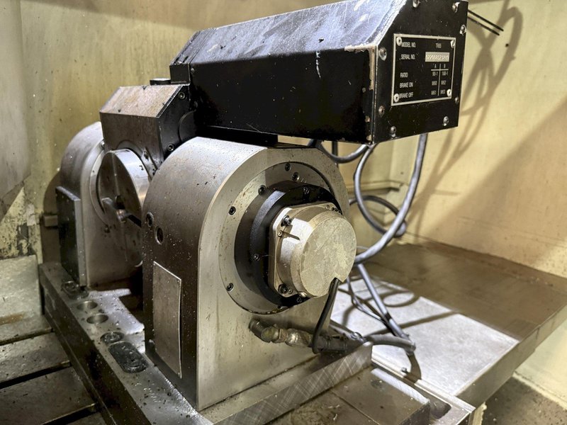 FADAL VMC 4525 CNC Vertical Machining Center with 5th Axis Rotary table