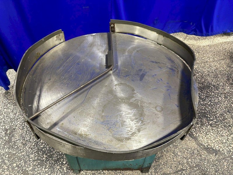 BILT-RITE CONVEYERS 41” DIAMETER ROTARY ACCUMULATION TABLE  -  RT-820