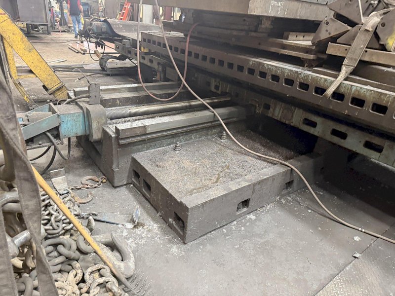 6" GIDDINGS &amp; LEWIS 70-H6-QT TABLE TYPE HORIZONTAL BORING MILL. STOCK #0547926